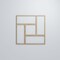 Ekena Millwork Large Sheffield Decorative Fretwork Wood Wall Panels, Hickory, 23 3/8"W x 23 3/8"H x 3/8"T WALW24X24X0375SHFHI - alternate 3
